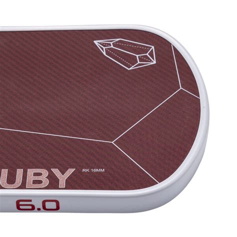 Six Zero Ruby Middleweight Kevlar® Pickleball Paddle | JustPaddles.com