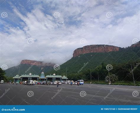 Tirumala hills stock photo. Image of hillview, hill - 158573160