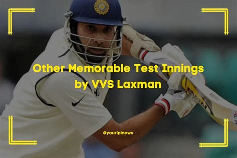 VVS Laxman Highest Score in Test: The Iconic 281