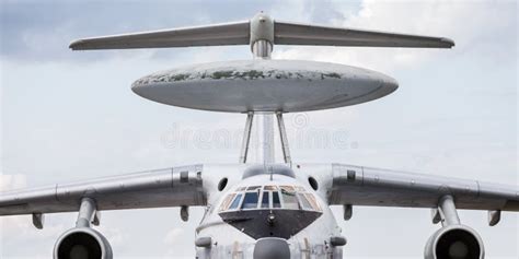 AWACS Radar Airplane Stock Photo - Image: 26220550