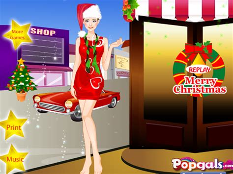 Christmas Pop Star Dress Up Online Game