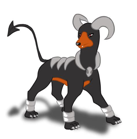 Pokemon- Houndoom by TaviTheBlue on DeviantArt