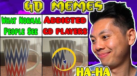 Normal vs GD players (Geometry Dash Memes) - YouTube