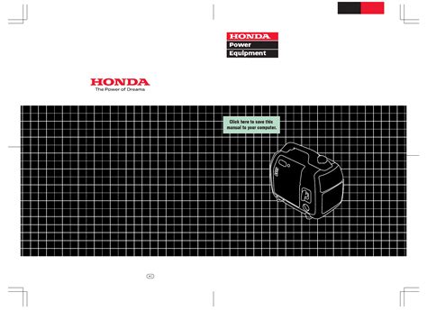 HONDA EU2000i User Manual | 63 pages