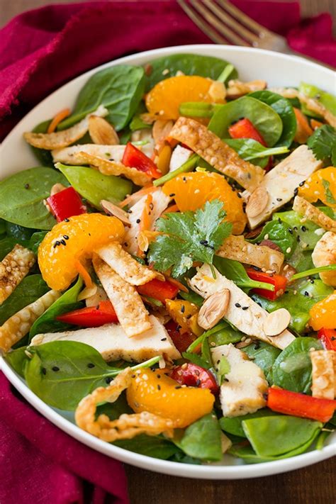 Mandarin Orange Salad (with Chicken!) - Cooking Classy