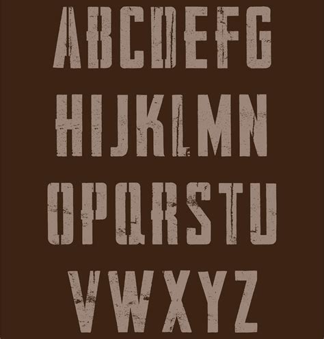 10 Best Medium Alphabet Stencils Printable Printablee - vrogue.co