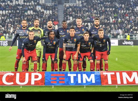 Turin, Italy. 20th Dec, 2017. Team Genoa CFC during the TIM CUP ...