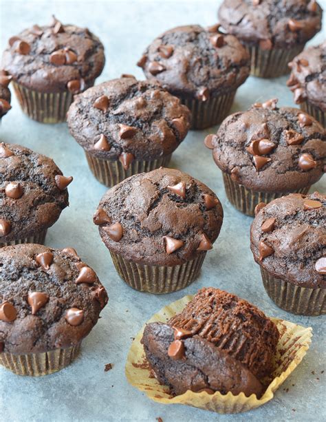 Chocolate Muffins - Once Upon a Chef