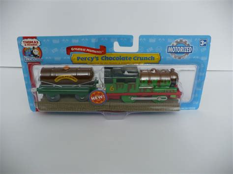 Chocolate Covered Percy with Chocolate Syrup Tanker - TrackMaster Wiki