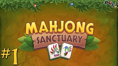 Pogo Games ~ Mahjong Sanctuary #1 - Levels: 1-5 - YouTube