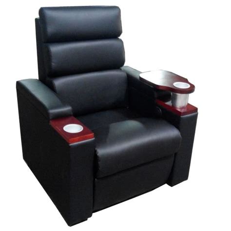 China Cinema Seat Real Leather Electric Reclining Theatre Sofa Cinema Chair (VIP 2) - China ...