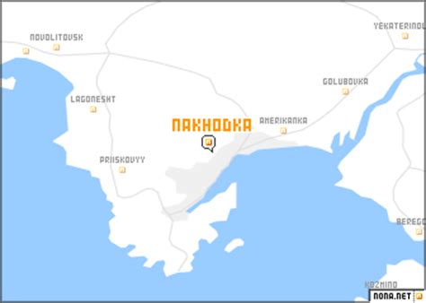 Nakhodka (Russia) map - nona.net