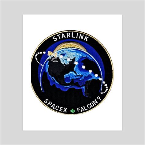 Starlink Logo , an art print by Collin Wells - INPRNT