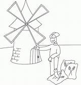 Watermill Coloring Pages sketch template