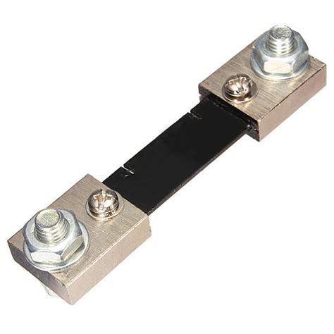 FL-2, DC Current Shunt Resistor For Amp Ampere Panel Meter, 100A/75mV | Majju PK