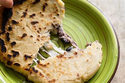 Bean and Cheese Pupusas | Champurrado recipe, Slow cooker stuffed ...