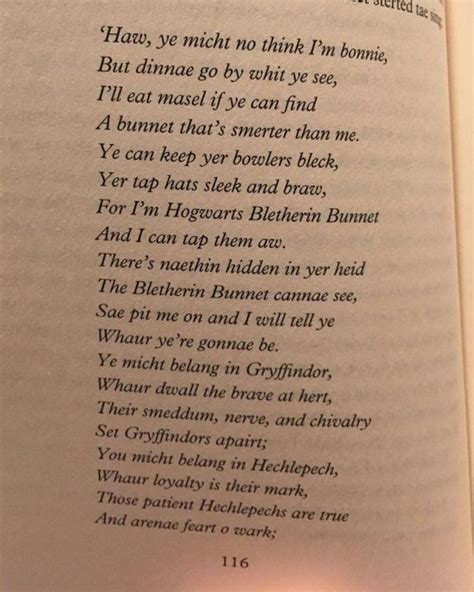 The Scots version of the Sorting Hats song 😂😂😂 : r/harrypotter