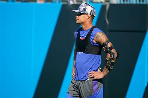 Bills' Jordan Poyer returns to practice in noncontact jersey