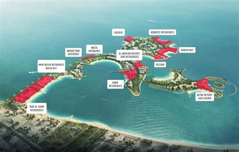 Al Marjan Islands Location Details - Complete Overview