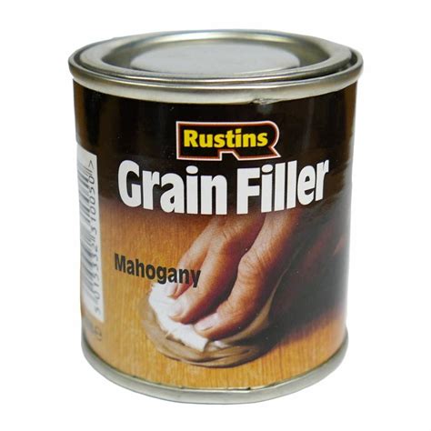 Rustins - Grainfiller Wood Filler Paste For Wood Filling - 4 Colours ...