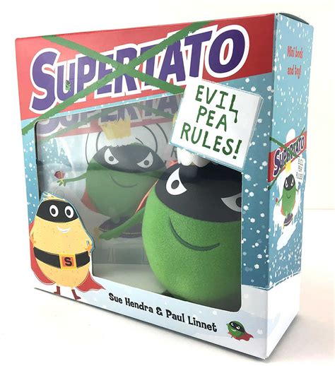 Supertato: Evil Pea Rules Book and Soft Toy | Book by Sue Hendra, Paul Linnet | Official ...