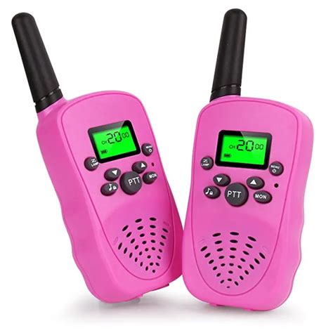 Trendy Fashion Mini Toy Woki Toki 3-5 Km Handheld Two Way Radio With Simple Button And Easy To ...