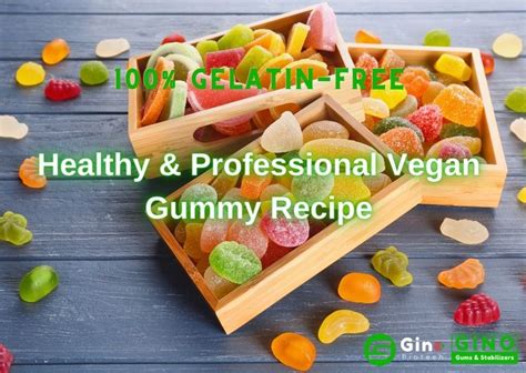 Healthy Professional Vegan Gummy Recipe | 100% Gelatin-Free