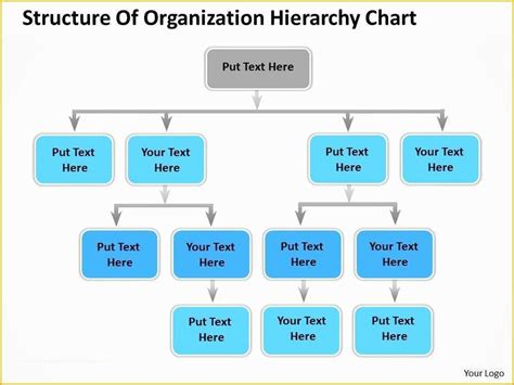 Hierarchy Chart Template Free Of 40 organizational Chart Templates Word Excel Powerpoint ...