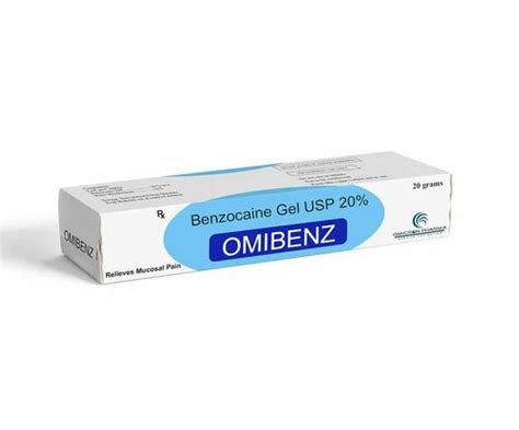 Benzocaine Gel at Rs 90/pack in Surat | ID: 2850434949630