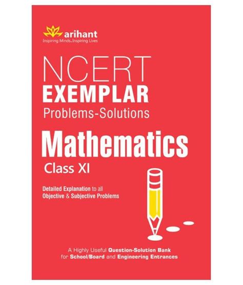 NCERT Exemplar Problems-Solutions MATHEMATICS class 11th Paperback (English) 2014: Buy NCERT ...