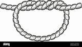 Rope Knot Coloring Page Sketch sketch template