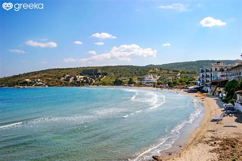 Aegina Agia Marina beach: Photos, Map | Greeka