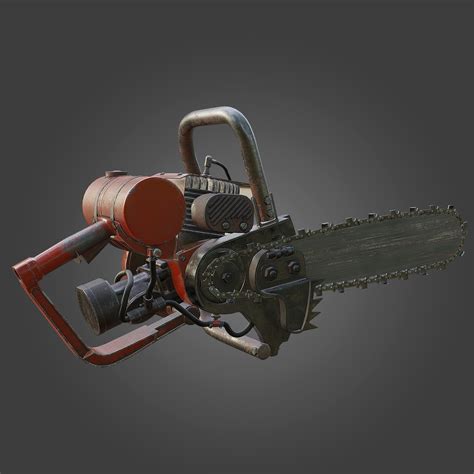 ArtStation - Vintage Chainsaw