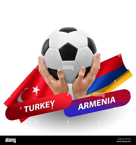 Soccer football competition match, national teams turkey vs armenia Stock Photo - Alamy