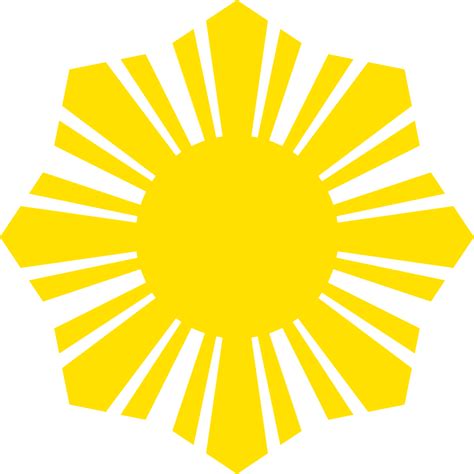 Sun Symbol Yellow - Openclipart