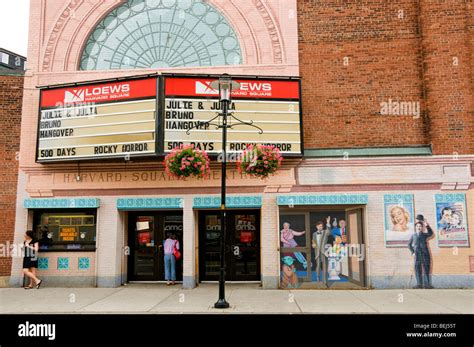 Loews Movie theater Cambridge, Massachusetts Stock Photo - Alamy