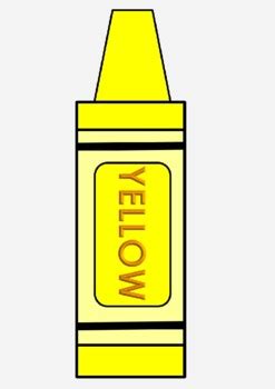 Yellow Crayon Clipart