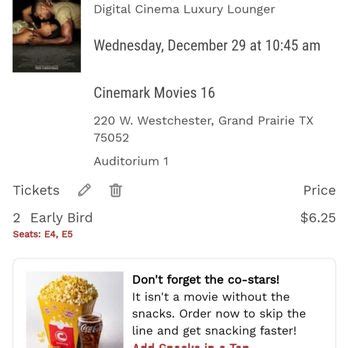 CINEMARK GRAND PRAIRIE - Updated December 2024 - 81 Photos & 91 Reviews - 220 W Westchester Pkwy ...