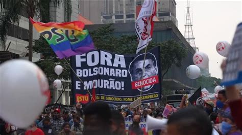 Brazil's president Jair Bolsonaro says he faces either re-election ...