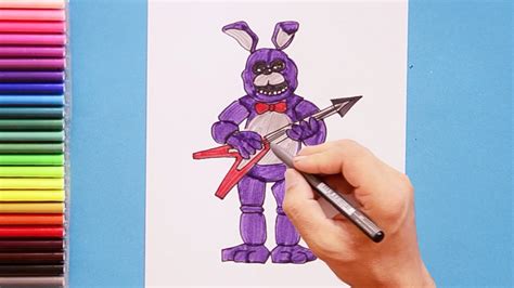 Comment dessiner Bonnie - personnages FNAF