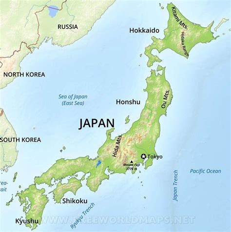 1 japan-map-physical - Limba Sarda 2.0