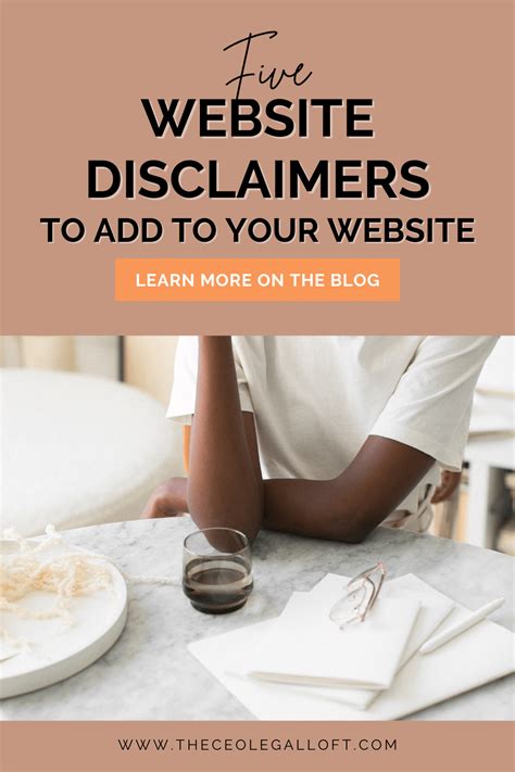 5 Examples of Disclaimers For Your Website - theceolegalloft.com