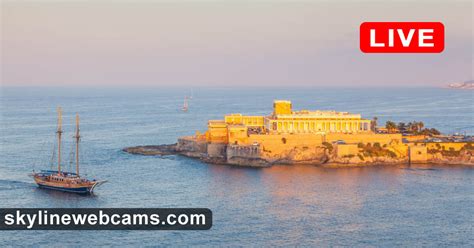 【LIVE】 Webcam Valletta Grand Harbour Entrance | SkylineWebcams