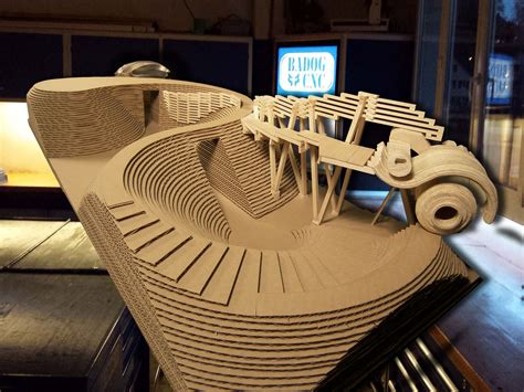 This awesome #Cardboard #CNC Project is collected from @phillipe's #Badogcnc Project Gallery ...