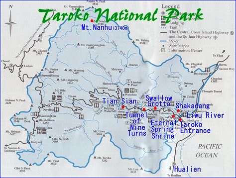 Taroko in Taiwan, Canyon of marble rocks