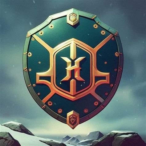 Ai Art Generator: Rune shield symbol