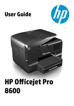 HP Officejet Pro 8600 manuals