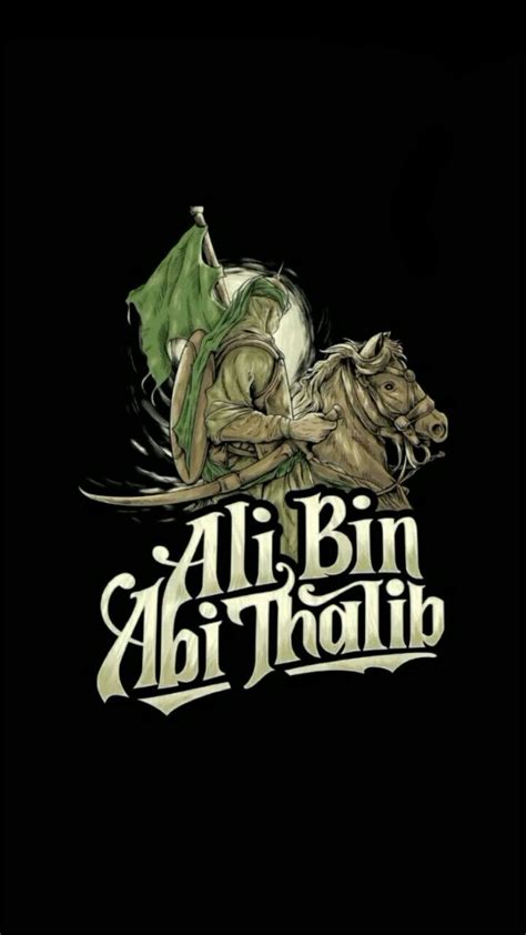 a black background with the words ali bin and an image of a dragon