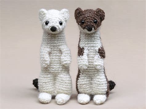 crochet stoat pattern