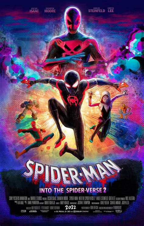 Spider-Man Into The Spider Verse 2 Poster by iamtherealnova on DeviantArt